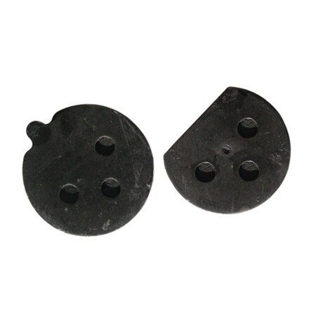 Aic Replacement Parts 15/920103 Hand Brake Pad Pair Round Fits JCB Backhoe 3CX 4CX 478/00849 BRL40-0066